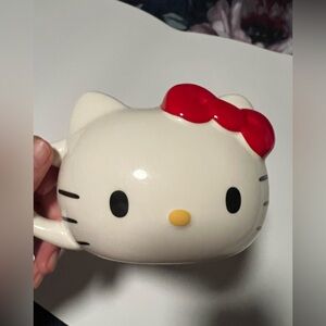 Hello Kitty Ceramic Mug with Red Bow
